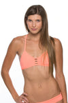 Tomcat Bikini Swim Top | Papaya