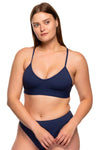 Mara Bikini Swim Top | Navy