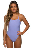 Jackson Tie-Back Onesie | Lavender