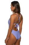 Jackson Tie-Back Onesie | Lavender