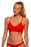 Mara Bikini Swim Top | Red