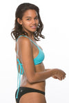 Triangle Bikini Swim Top | Hawaii Blue